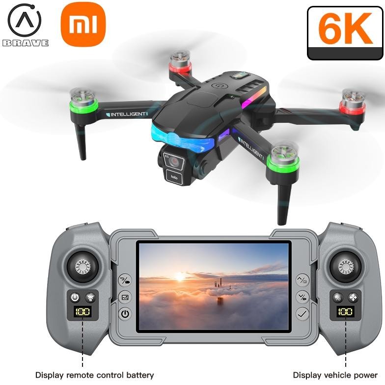 WIYUNG XIAOMI DRONE/DRONE/Drone cerdas, dengan kontrol layar, kamera HD 6K, 5KM,motor tanpa sikat/dr
