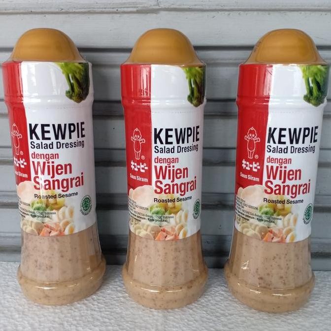 

Kewpie Saus Siram dengan Wijen Sangrai 200 ml