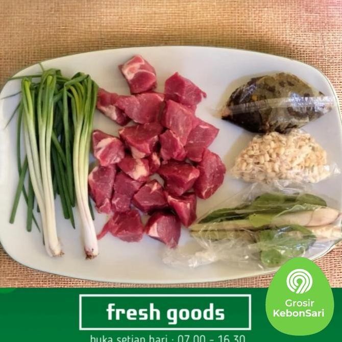 

paket rawon tinggal cemplung