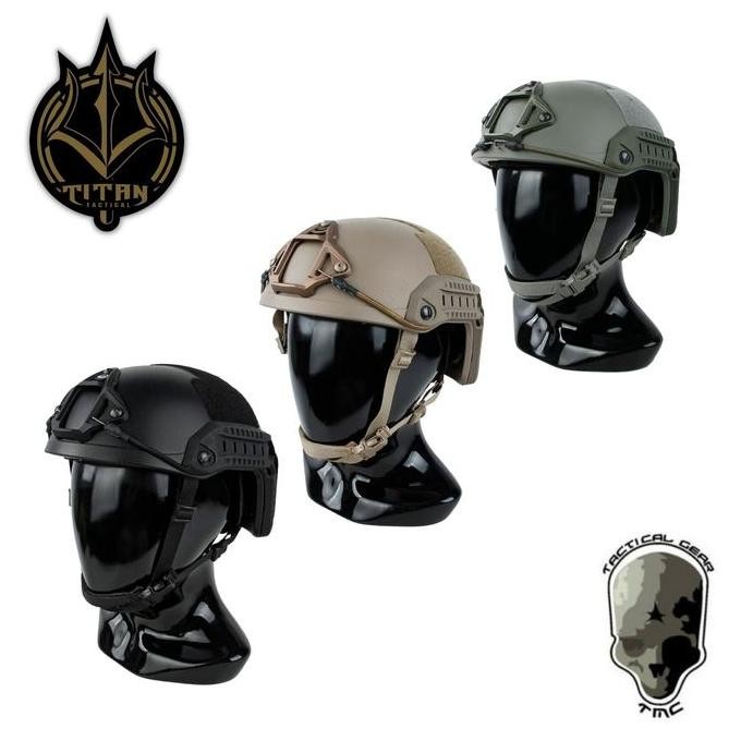 Promo Tmc Maritime Helmet With Ops-Core Marking Coyote Brown