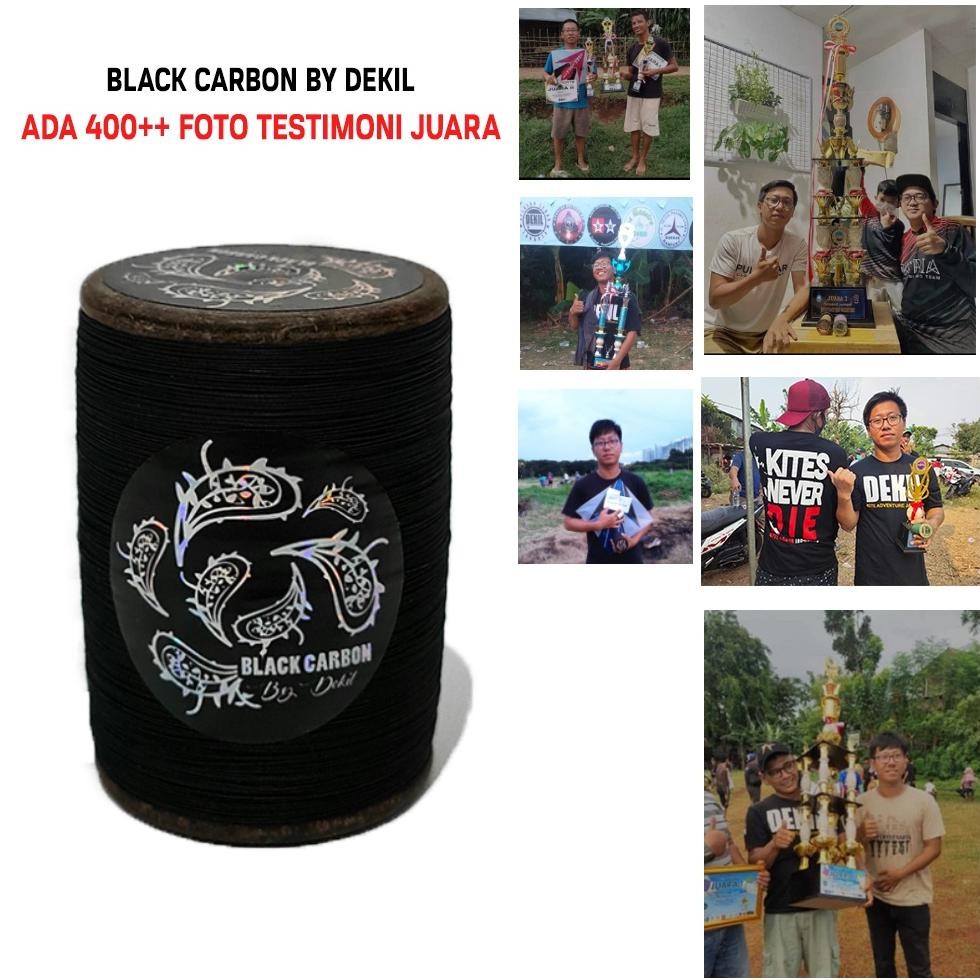dg-4 DEKIL Black Carbon Gelasan Matot Senar Mati Tournament Berkualitas