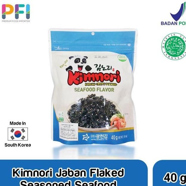 

Kimn Korean Cripsy Seaweed Flakes Seafood Flavour 40Gr Abon Rumput Laut Rasa Seafood