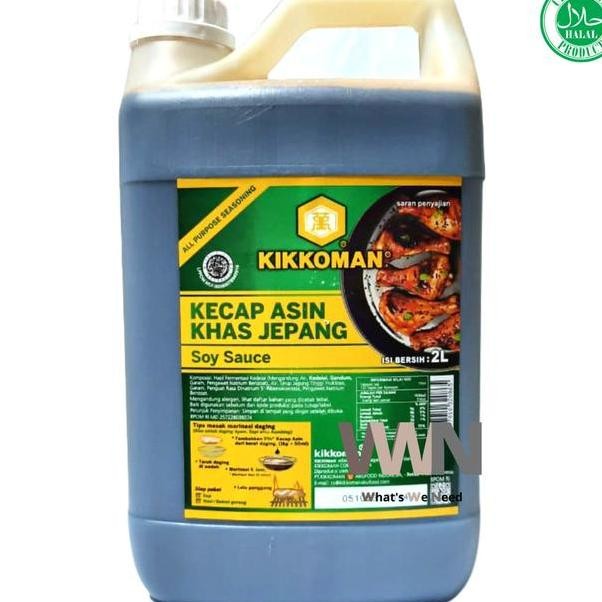 

Kikkoman All Puose Soy Sauce 2 Liter Kecap Asin Khas Jepang