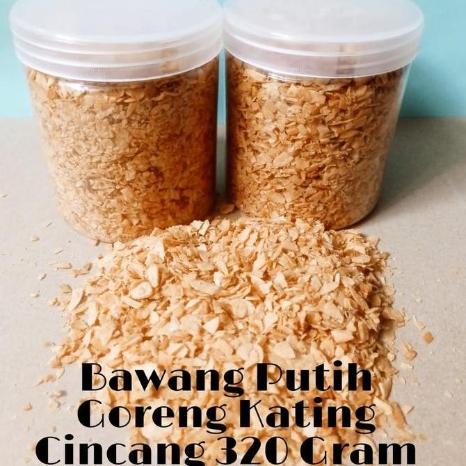

Original Bawang Putih Goreng Kating Cincang Bawang Siap Saji untuk Taburan Masakan