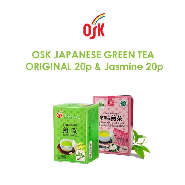 

SALE! PAKET MIX OSK TEA - JASMINE 20P + ORIGINAL 20P - TEH CELUP PREMIUM JEPANG