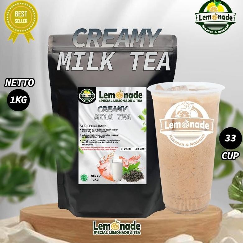

SALE! BUBUK MINUMAN MILK TEA 1KG - SERBUK TEH SUSU INSTAN LEMONADEOFFICIAL