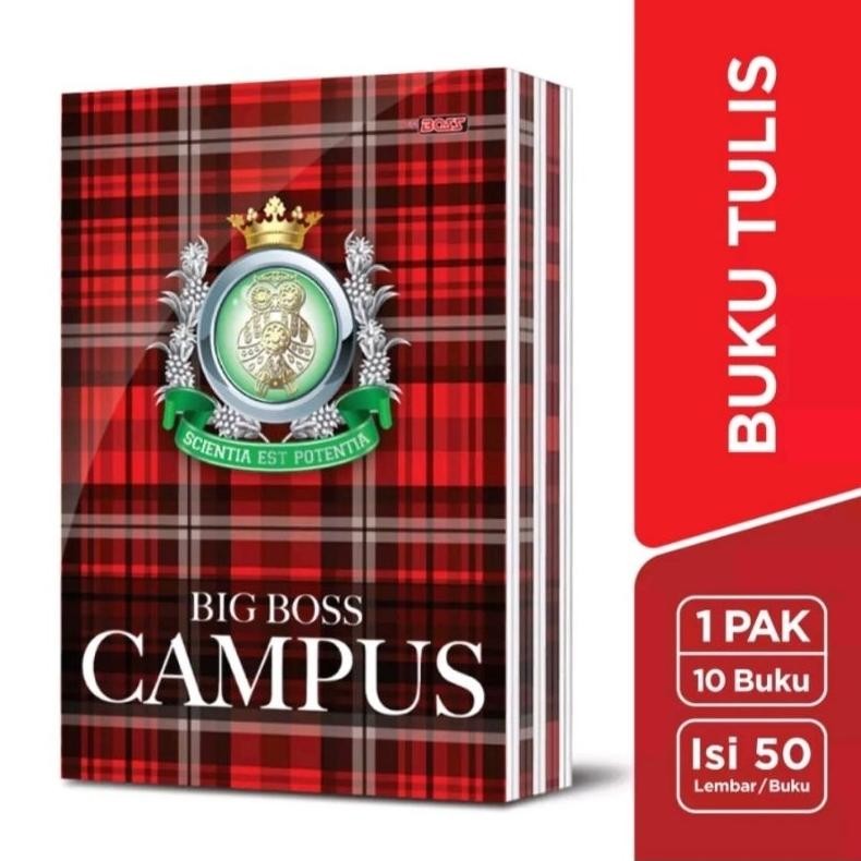 

Siap Kirim Buku Tulis Campus Big Boss 50 Lembar - Buku Sekolah Anak SD SMP SMA