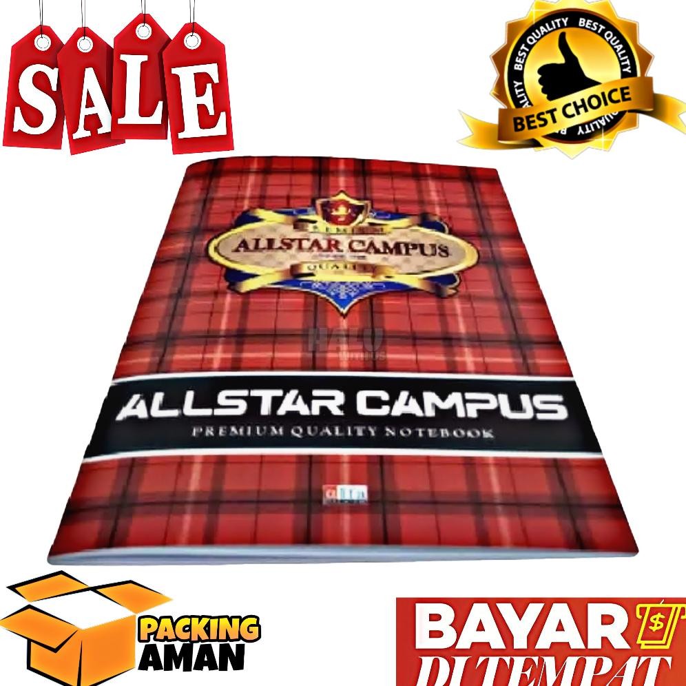 

Siap Kirim Promo Buku Tulis 36 Lembar 10 Pcs All Star Campus / Alfa Boxy - Bisa COD