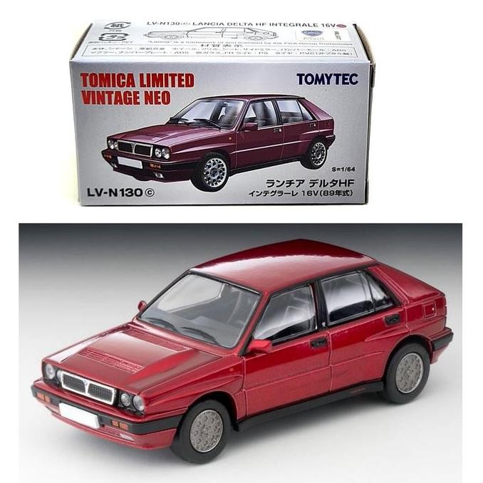 Tomica Limited Vintage -N130c Lancia Delta HF Integrale 16V - Wine Red