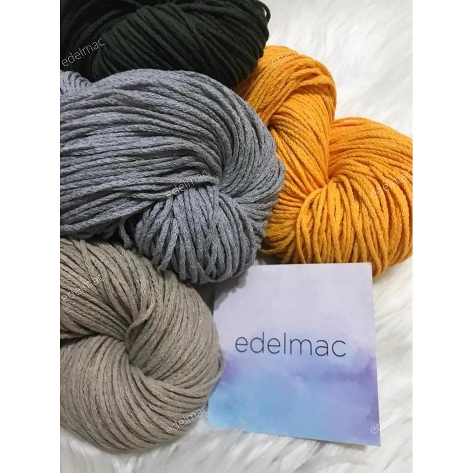 Tali Katun Macrame | Braided Cotton Rope Natural 2Mm