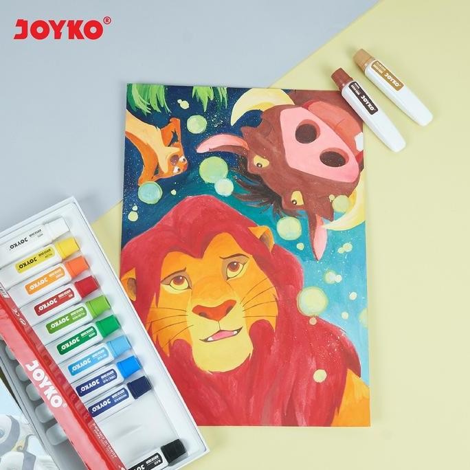 

Cat Akrilik / Acrylic Color Joyko Acc-12Ml