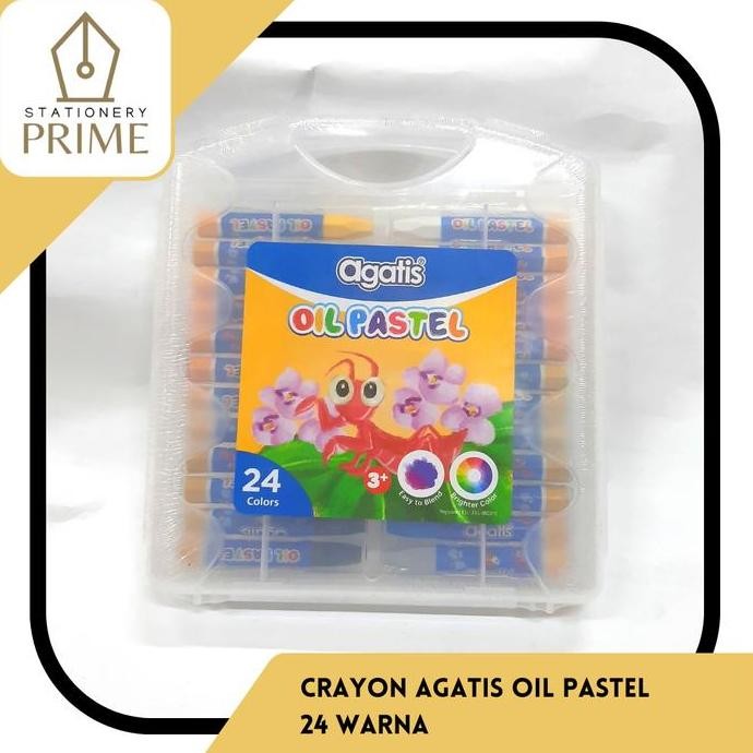 

Crayon Agatis Oil Pastel 24 Warna