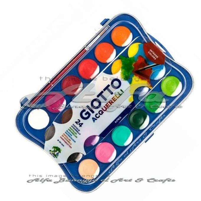 

Giotto Acquerelli 24 Colors Water Color Watercolour Cat Air