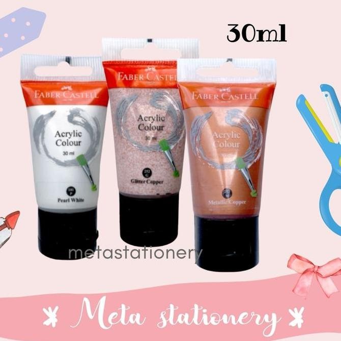 

Cat Acrylic Glitter Faber Castell 30Ml