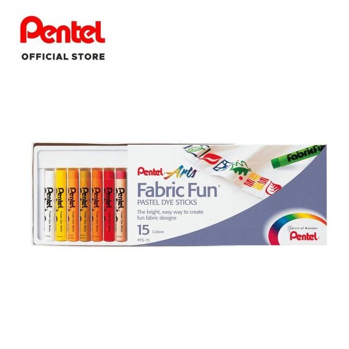 

Pentel Oil Pastel Fabric Fun Pts 15