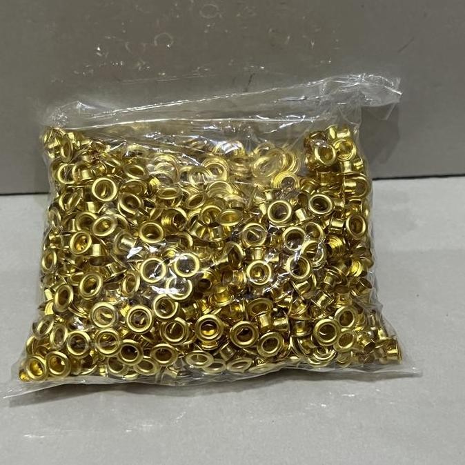 Mata Ayam Eyelet 4Mm Gold (Kode 201)