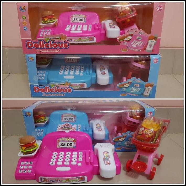 Mainan Mesin Kasir Toko Cash Register