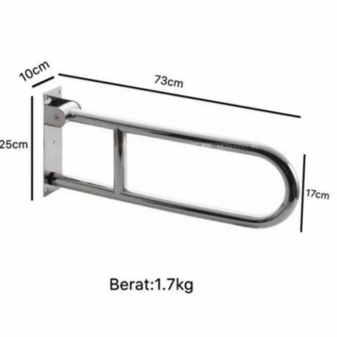 Disability Toilet / Pegangan Toilet Lansia / Pegangan Kamar Mandi