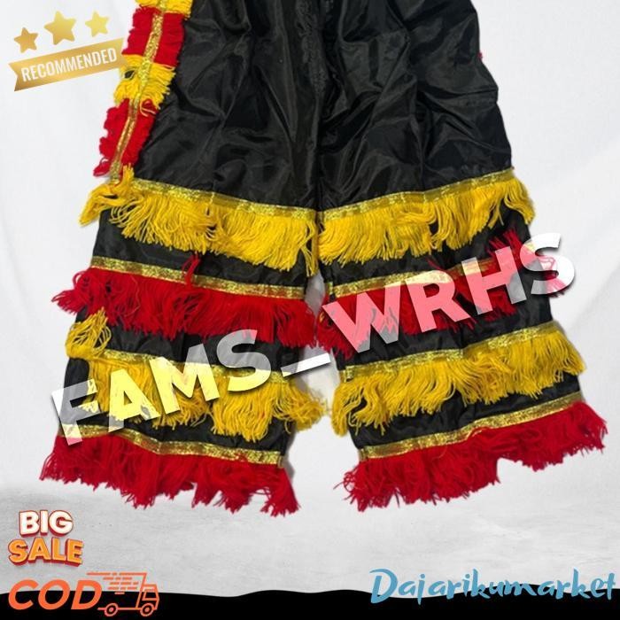 Fams Wrhs Celana Barongan Celana Dan Embong Barongan Jaranan Anak Jaranan