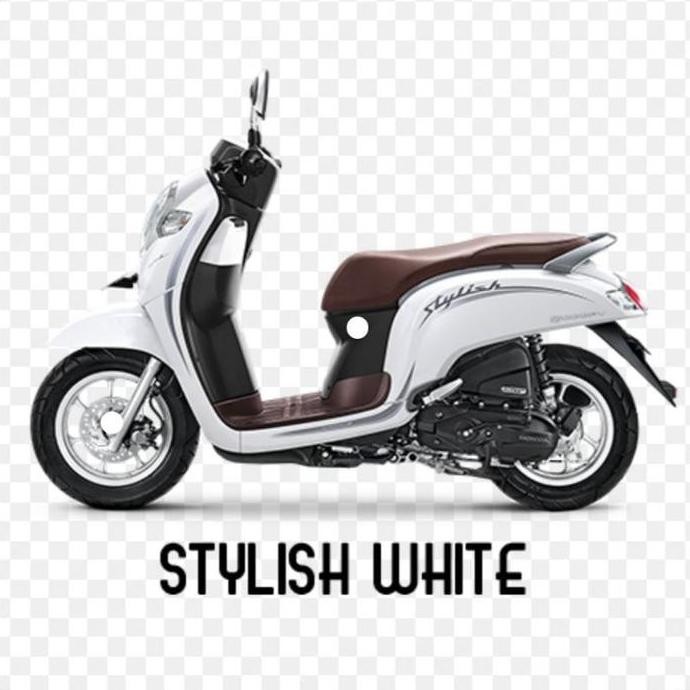 FULL SET BODY SCOOPY FI 2017 - 2019 PUTIH / FULL SET BODY SCOOPY DONAT PUTIH