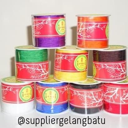 Tali Giok Tali Cina Nylon Cord 1Mm Shambala Bahan Craft Gelang Kalung
