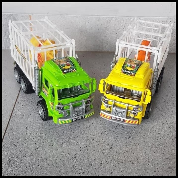 Mobil Animal Zoo Hewan Kebun Binatang - Mainan Mobil Kebun Binatang