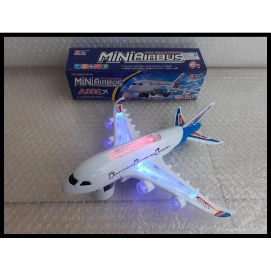 Diecast Bump Go Pesawat Terbang / Mainan Miniatur Pesawat Terbang