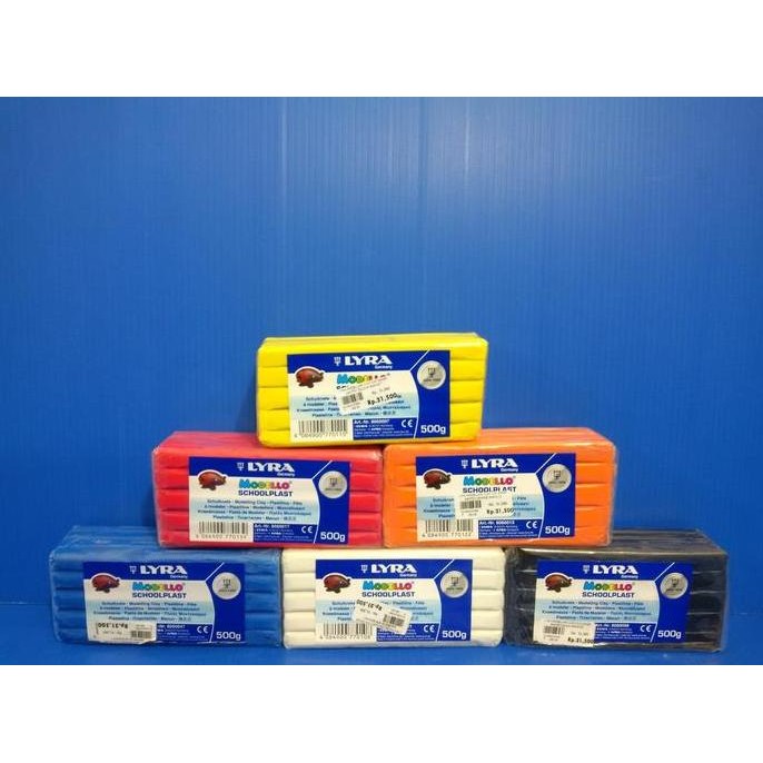 

Lyra Modelling Clay Clr 500Gr Bantex