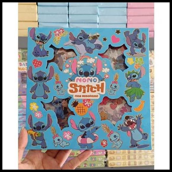 

Stiker nono momo stitch 100 lembar