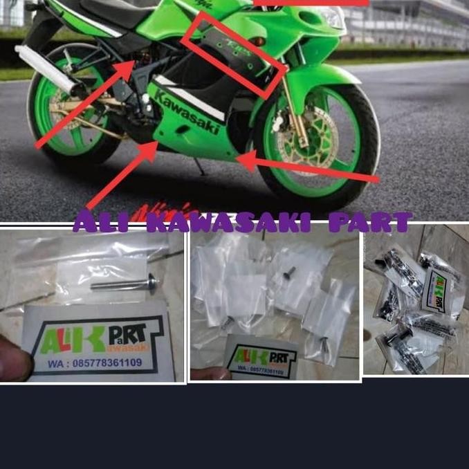 baut body set ninja RR old original