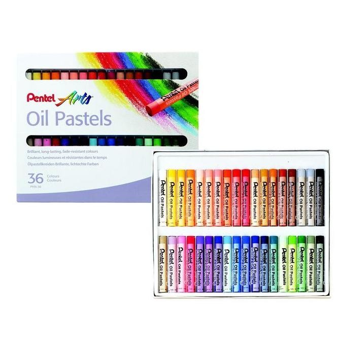 

Oil Pastel/ Crayon Pentel 36 Warna Happy Stationery