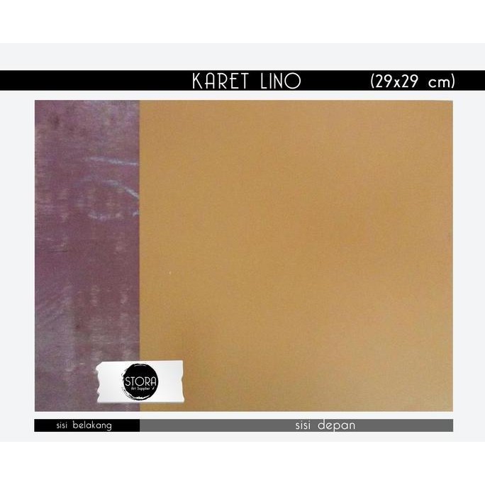 

Karet Lino / Linoleum / Lino Cut / Cukil Karet - 29X29 Cm