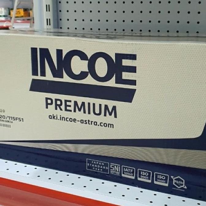 Aki Accu Incoe Premium N120 12V 120Ah Aki Basah