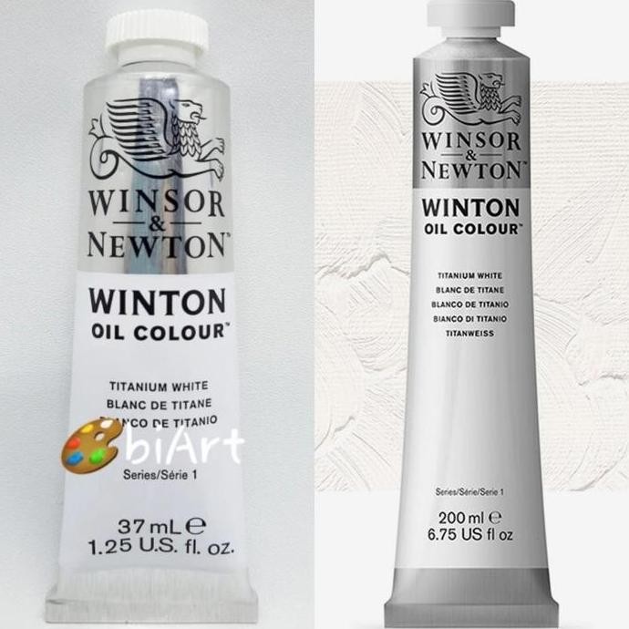 

Cat Minyak Winton Oil Colour 200 Ml Titanium White Winsor & Newton