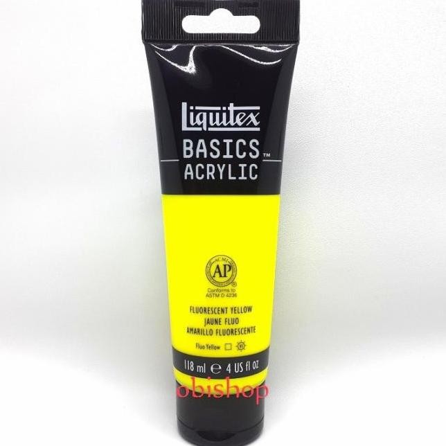 

Cat Akrilik Liquitex Basics Acrylic 118 Ml Fluorescent Yellow
