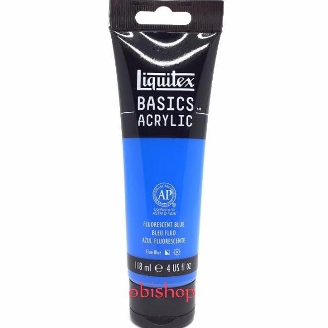 

Cat Akrilik Liquitex Basics Acrylic 118 Ml Fluorescent Blue