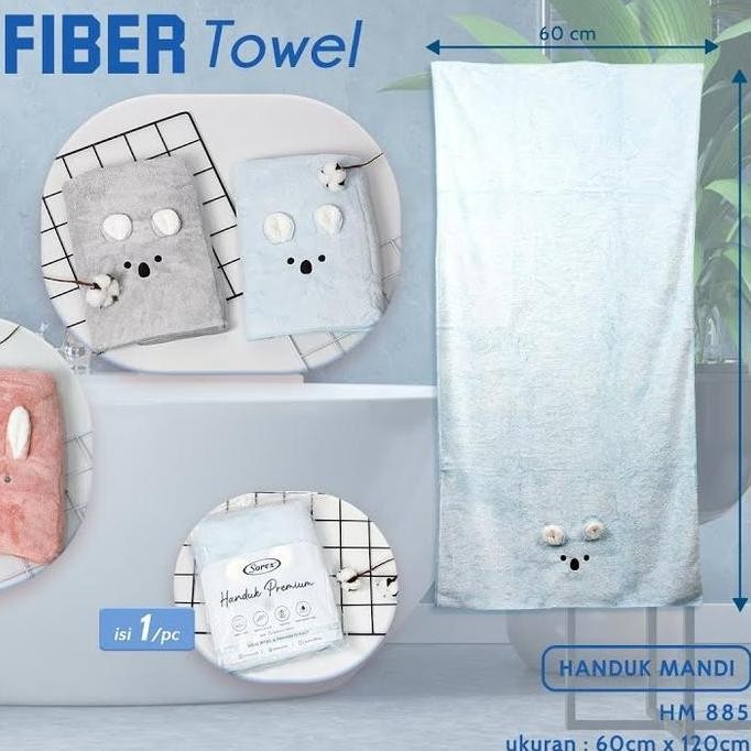 Sorex Handuk Mandi Premium Dewasa & Anak/ Handuk Microfiber 885