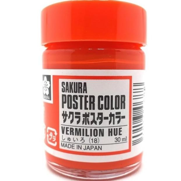 

Cat Poster Color Sakura 30 Ml Vermilion Hue