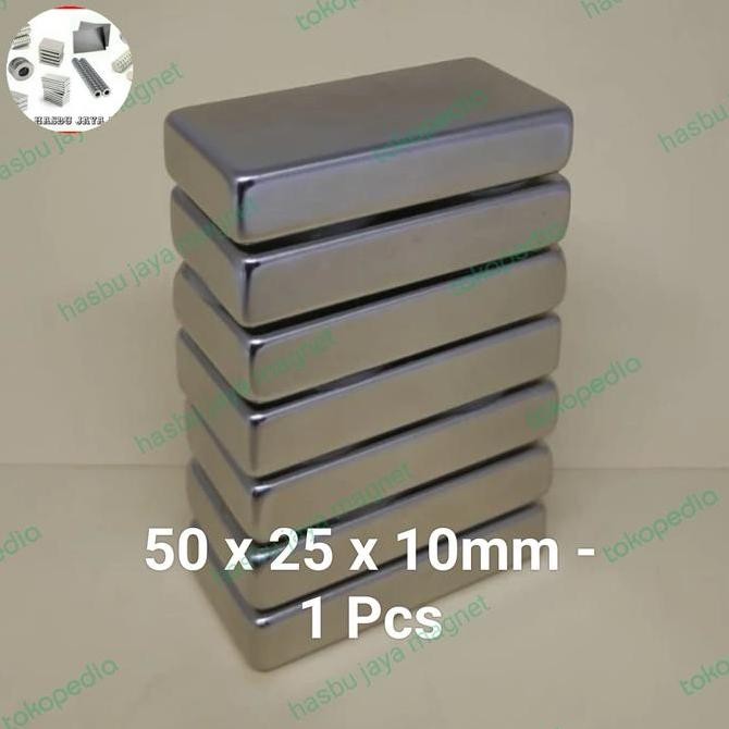 Magnet 50X25X10Mm Neodymium N52