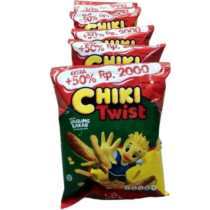 

JB Chiki Twist Rasa Jagung Bakar Isi 10 -1RENCENG None