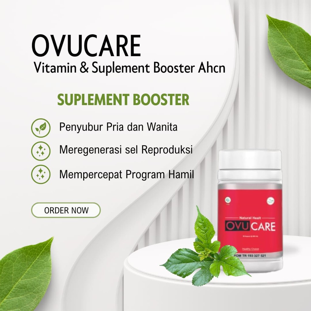 OVUCARE BOOSTER AHCN PENYUBUR PRIA DAN WANITA