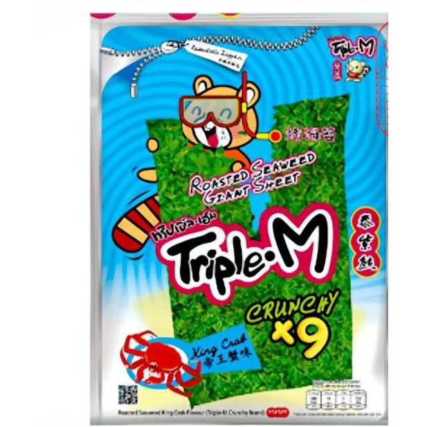 

JB Triple M Roasted Seaweed - Snack Seaweed - Makanan Ringan Rumput Laut None