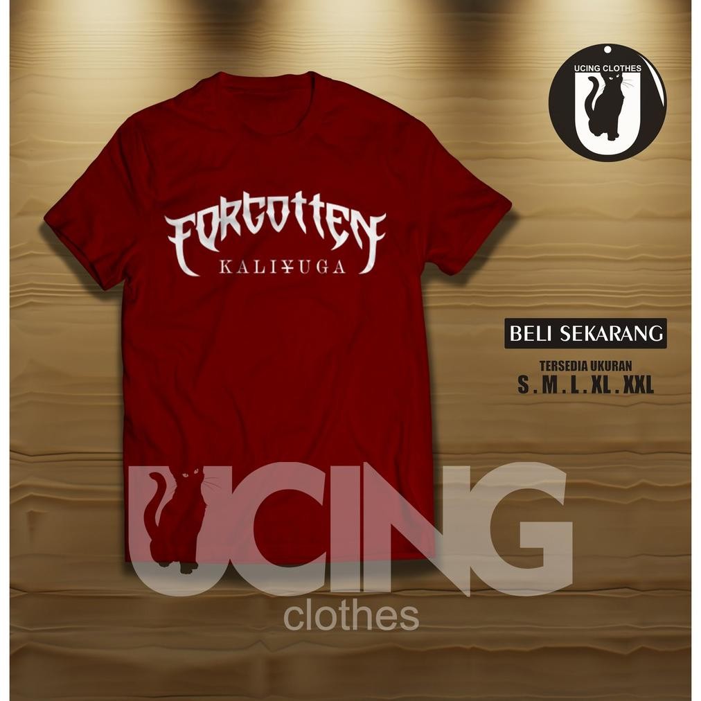 Promo Kaos Baju Forgotten Kaliyuga Kaos Band Metal