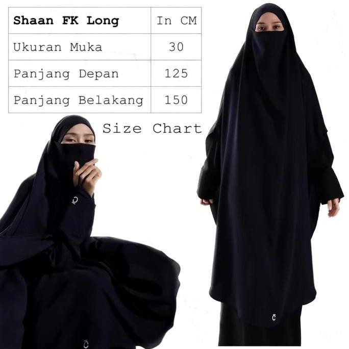 CHADAREE SHAAN FK LONG FRENCH KHIMAR SUNSET HOUR SHAAN ARMY, LHT PLUM, SAGE, LILAC, DUSTY PINK, CREA