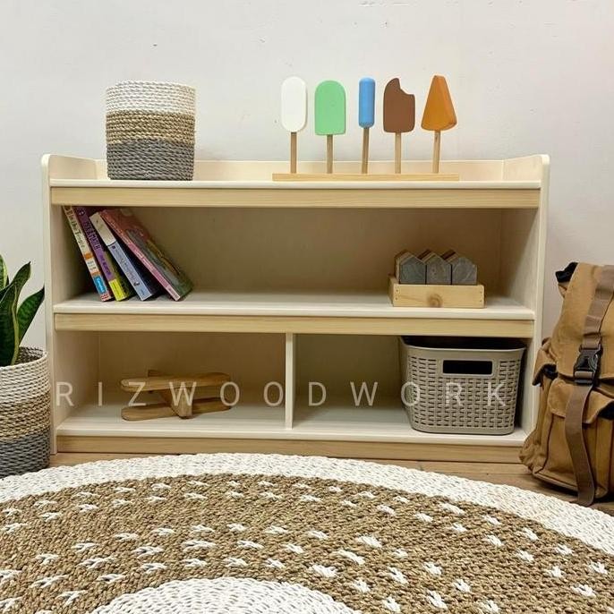 Mars- Rak Serbaguna-Rak Mainan Montessori