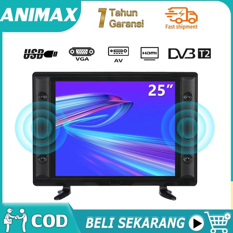 ANIMAX TV Digital 24 inch TV LED 24 inch / 25 inch / 22 inch TV Digital FHD Murah Televisi