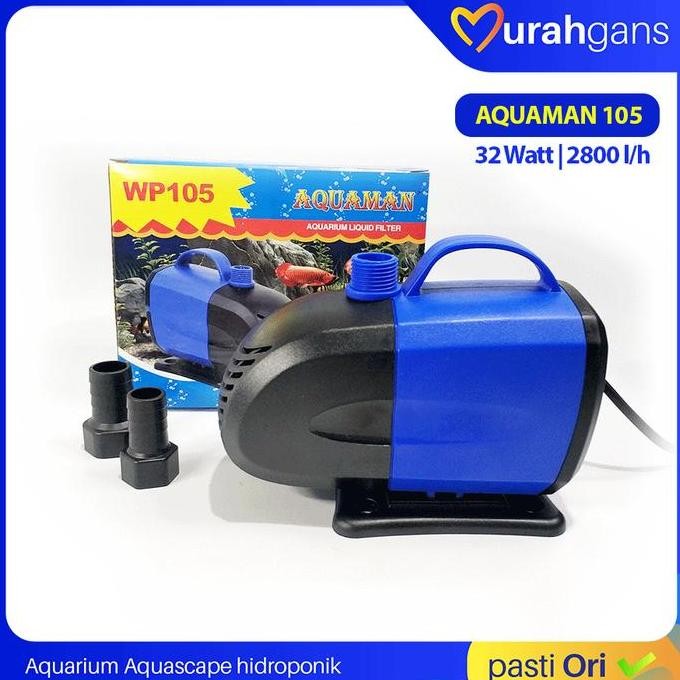 Pompa Air Aquarium Aquaman Wp 105 Promo