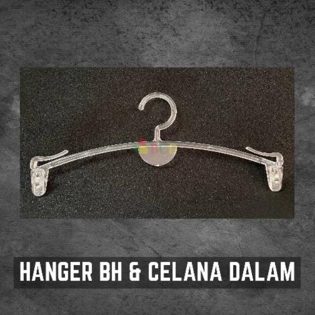 Hanger setelan BH dan celana Dalam (10PCS) / Hanger Jepit BH Nugi
