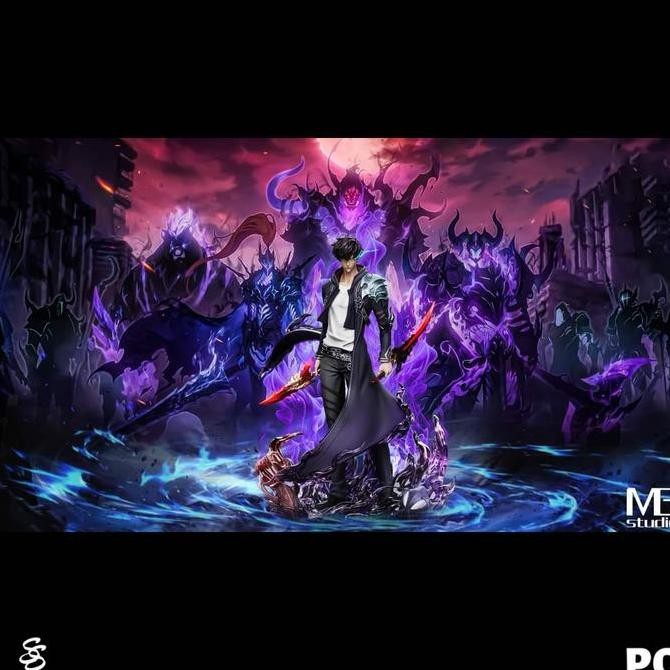 RESIN SUNG JINWOO BY MG STUDIO (PRE-ORDER) SOLO LEVELING SPENCERTOYS