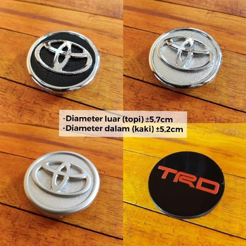 DOP VELG YARIS ALTIS VIOS ETIOS VALCO TUTUP AS RODA VARIASI DOP VELG MOBIL TOYOTA Nugi